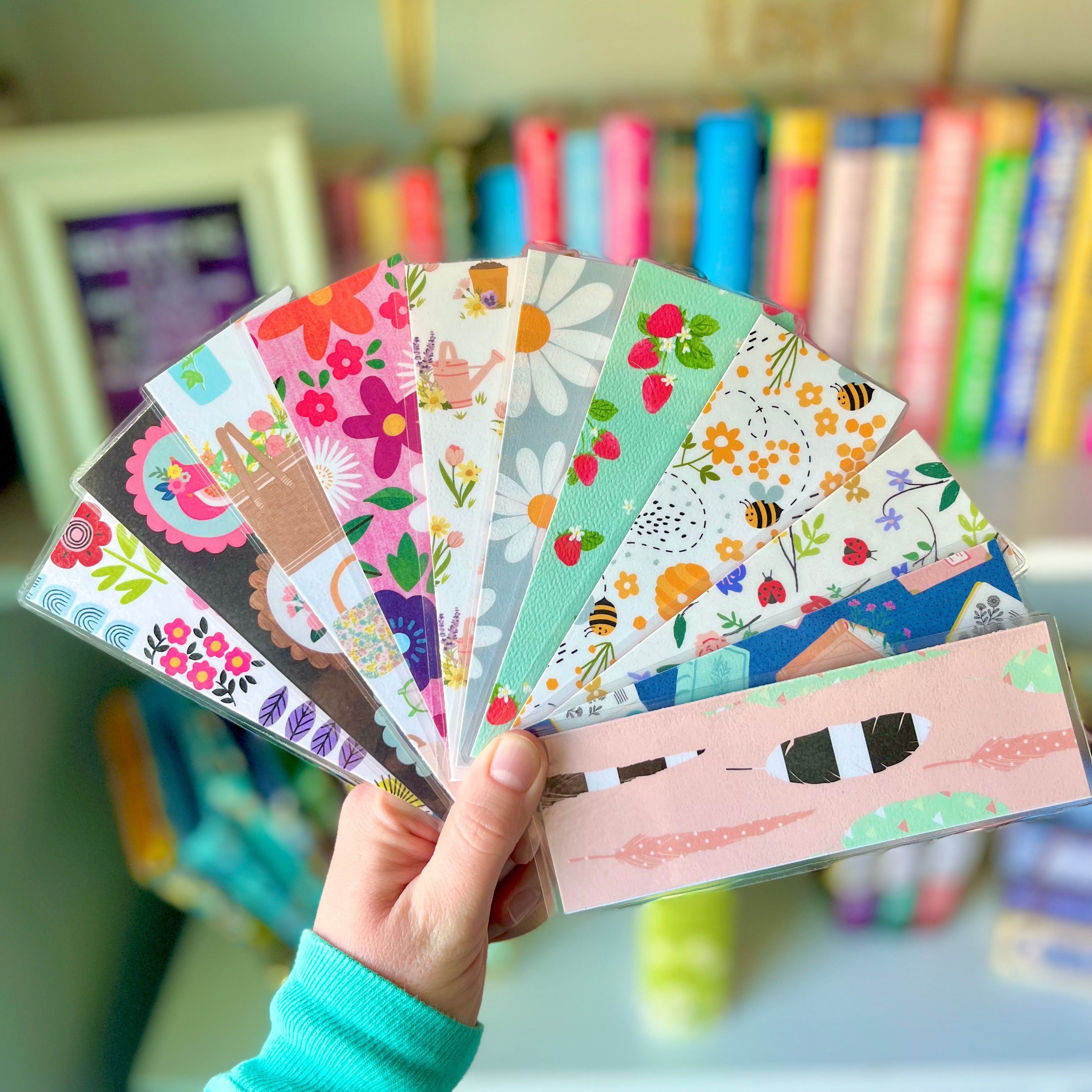 Springtime Bookmarks Library Spring Bookmark Collection – Literary Creations by Jenny
