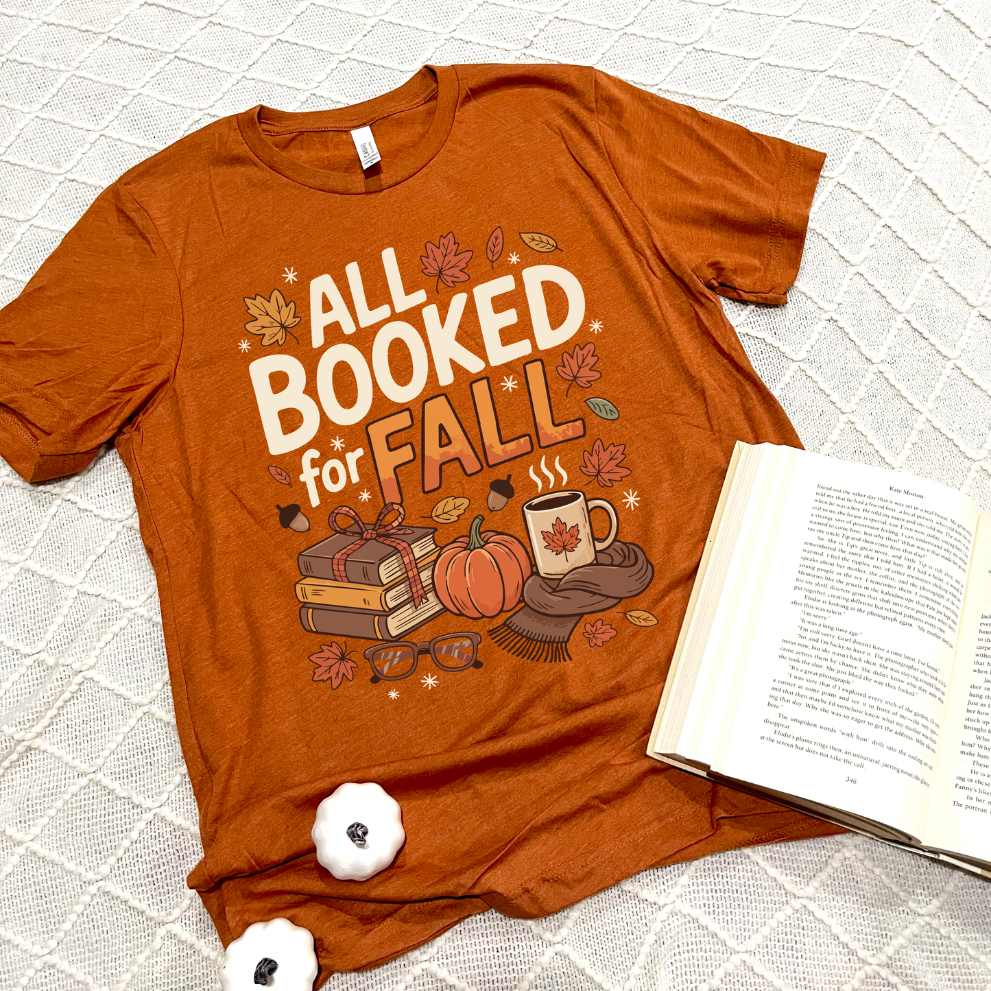 All Booked For Fall T-Shirts