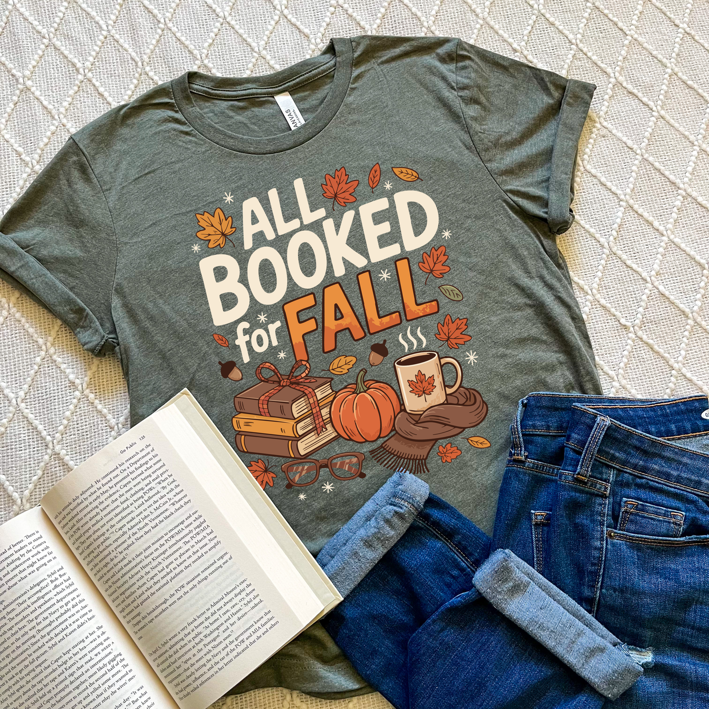 All Booked For Fall T-Shirts