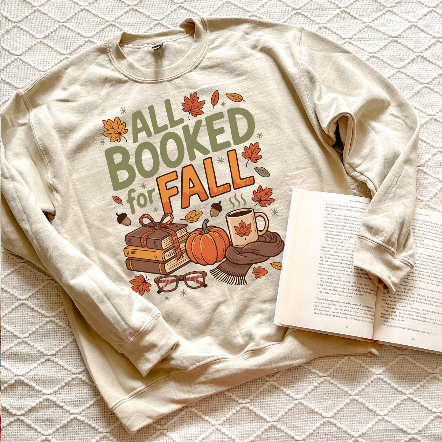 All Booked For Fall Sweatshirts