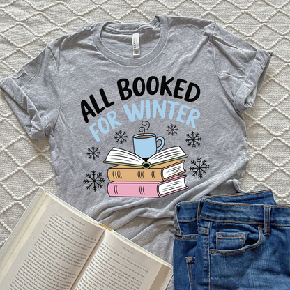 All Booked for Winter T-Shirts