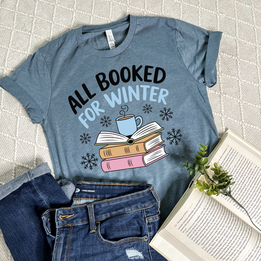 All Booked for Winter T-Shirts