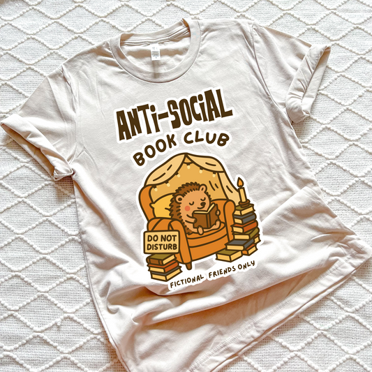 Anti-Social Book Club T-shirt