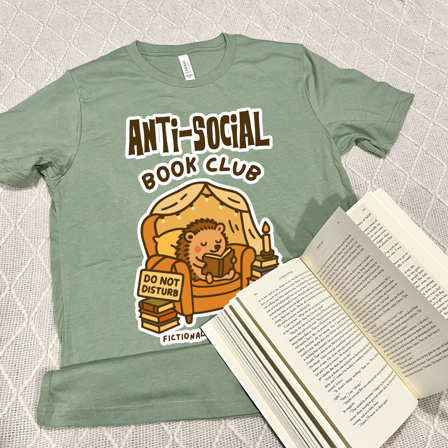 Anti-Social Book Club T-shirt