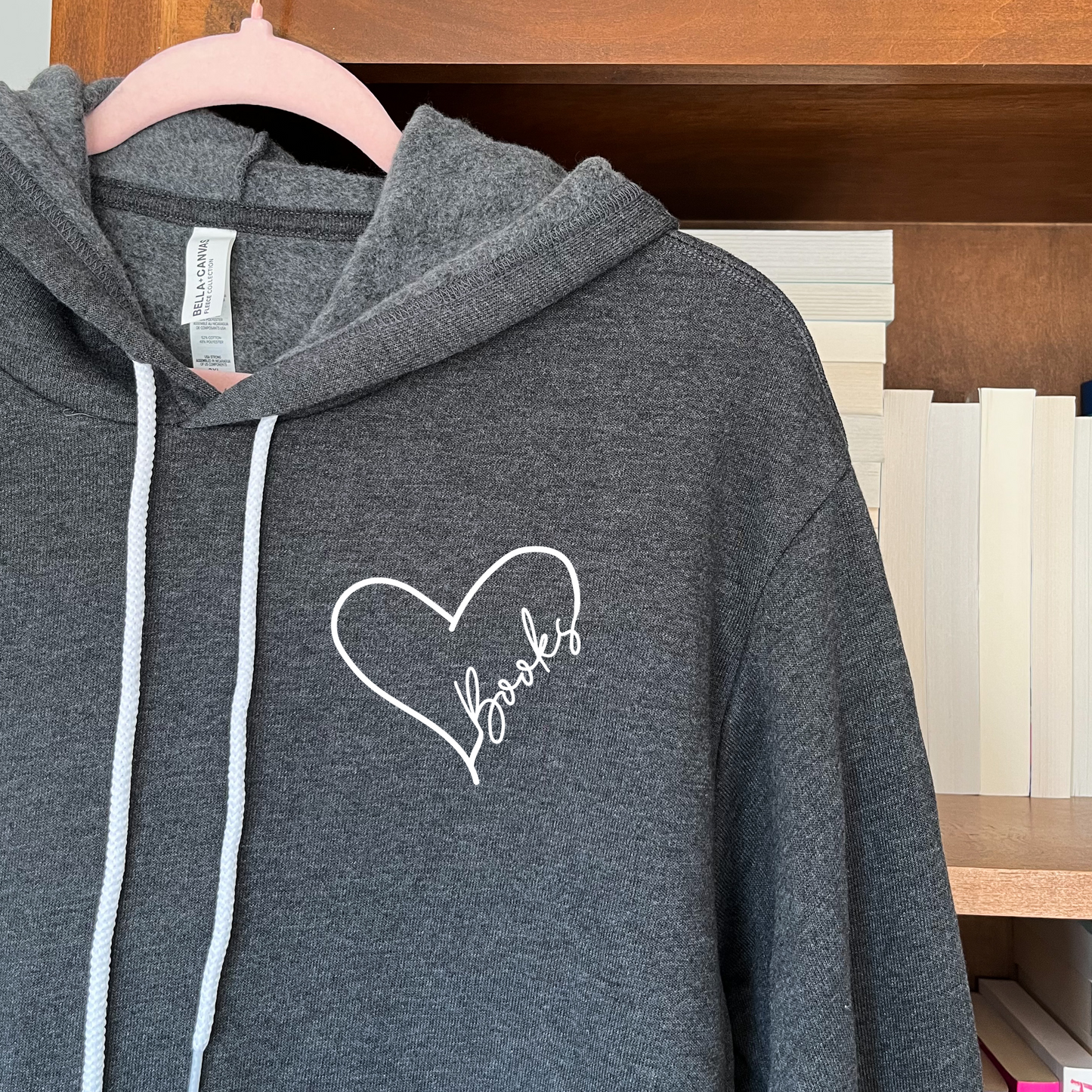 Book Heart Sweatshirts