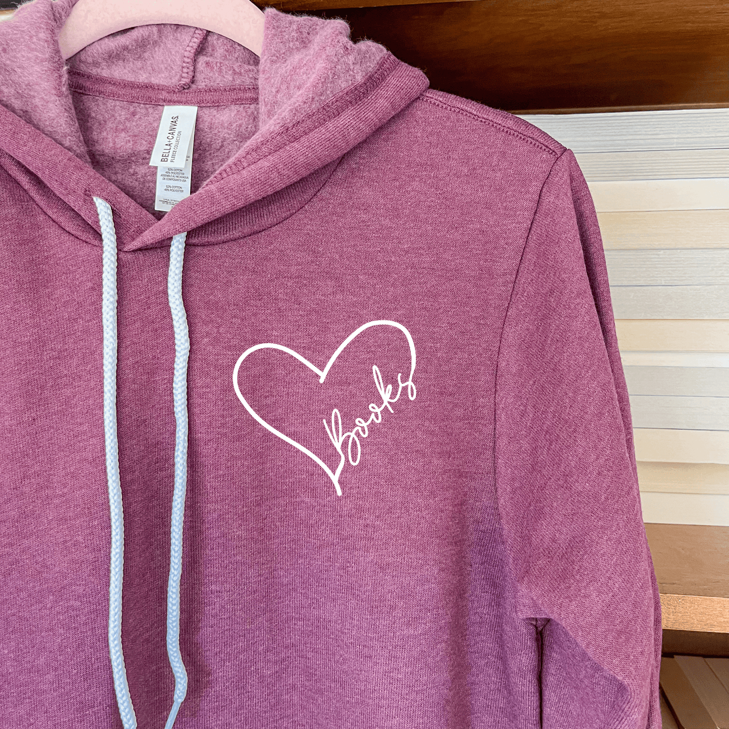 Book Heart Sweatshirts