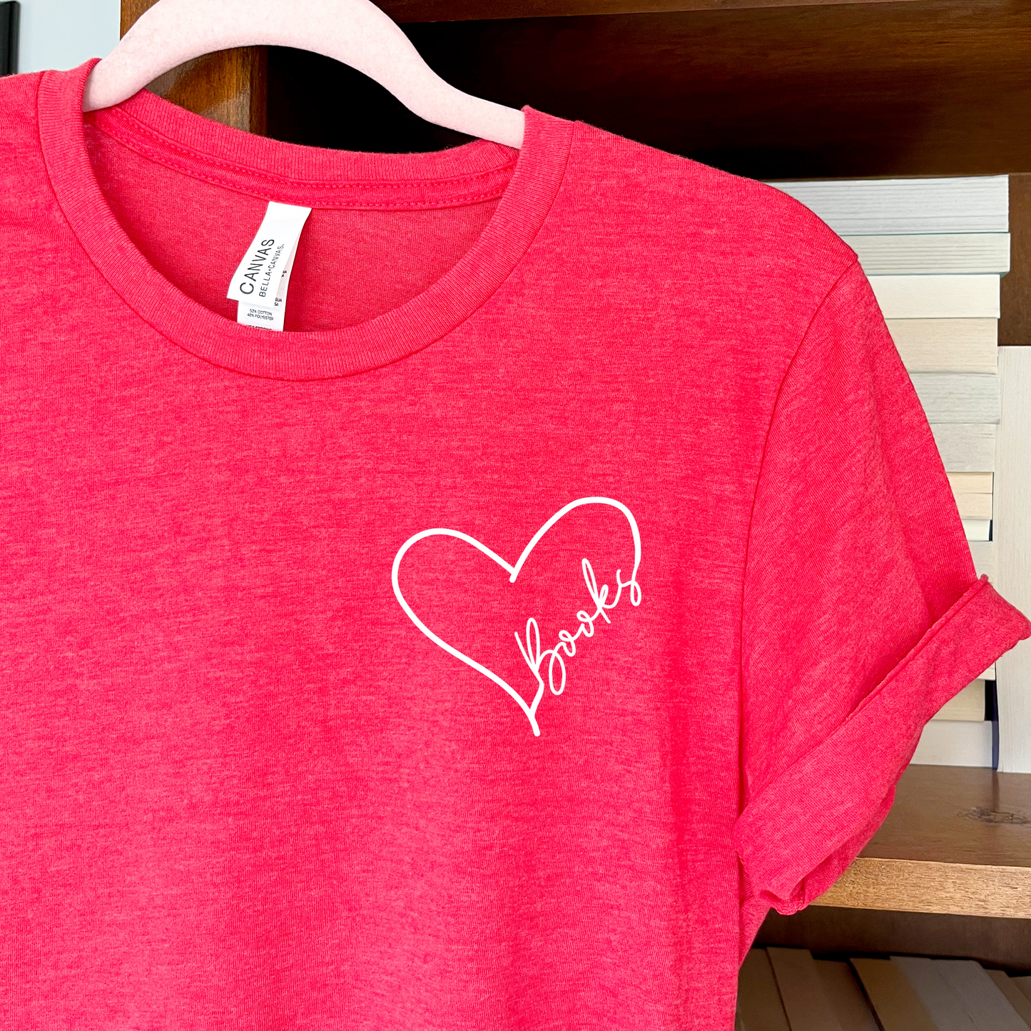 Book Heart T-shirt