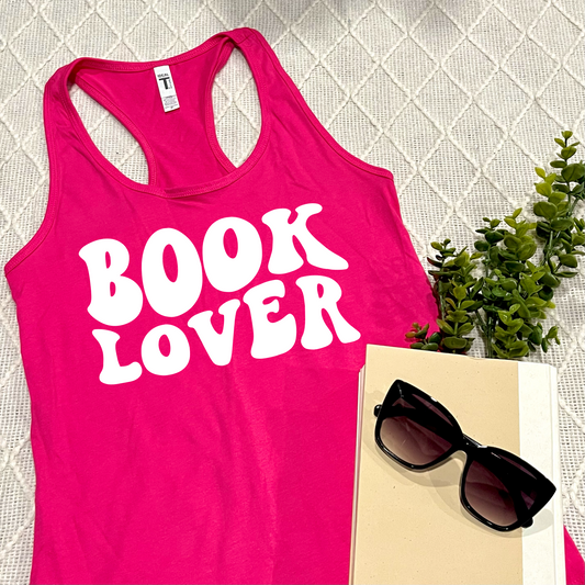M Book Lover Tank Top