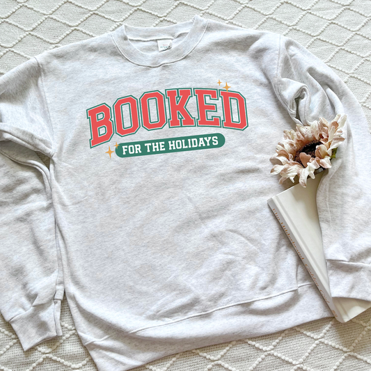 M Ash- Booked for the Holidays Sweatshirt