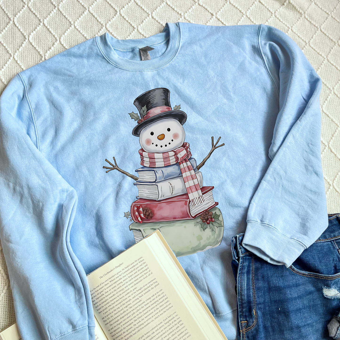 CHOOSE YOUR DESIGN- Blue Sweatshirts