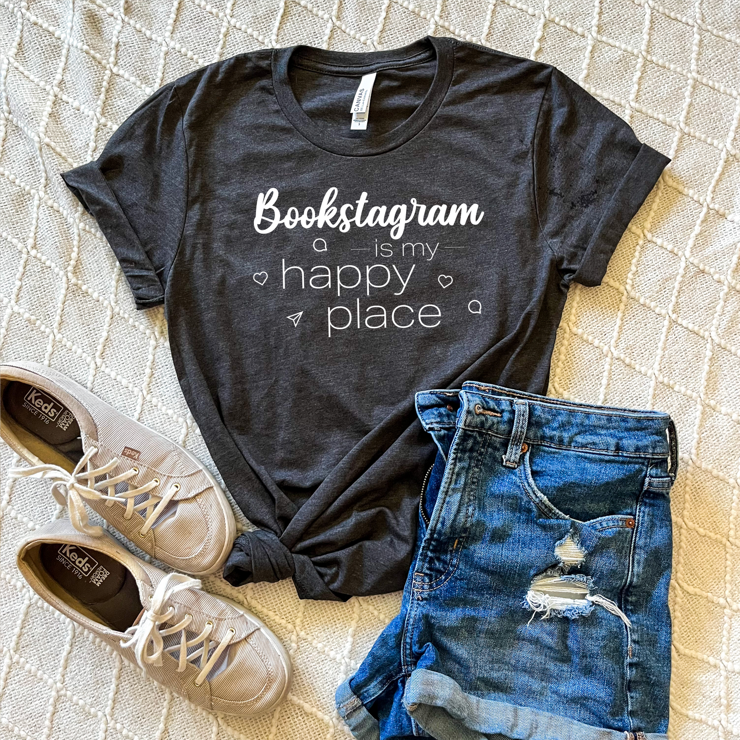Bookstagram is my Happy Place T-shirt