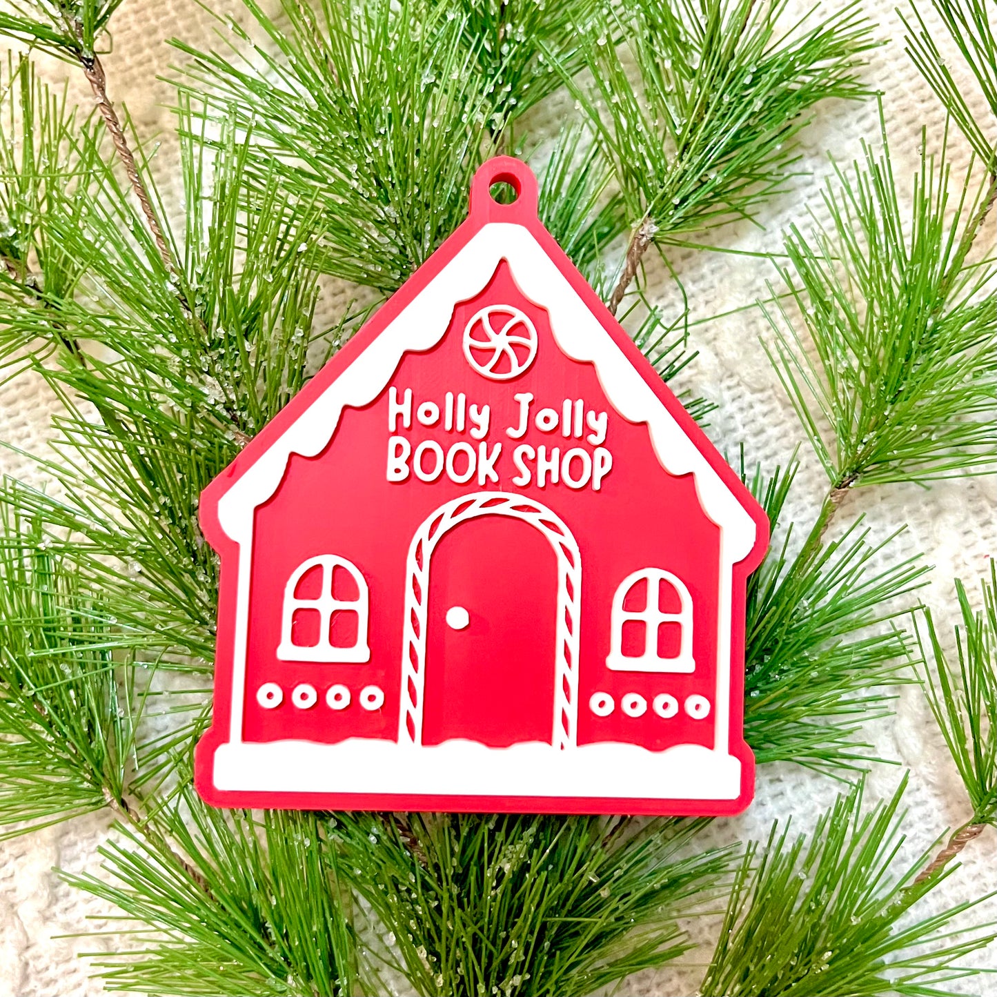 Festive Book Shop Ornaments