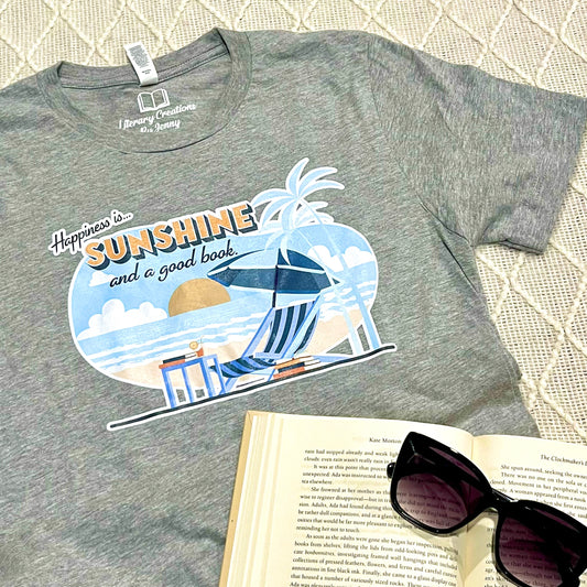 XL Sunshine and a Good Book T-Shirt