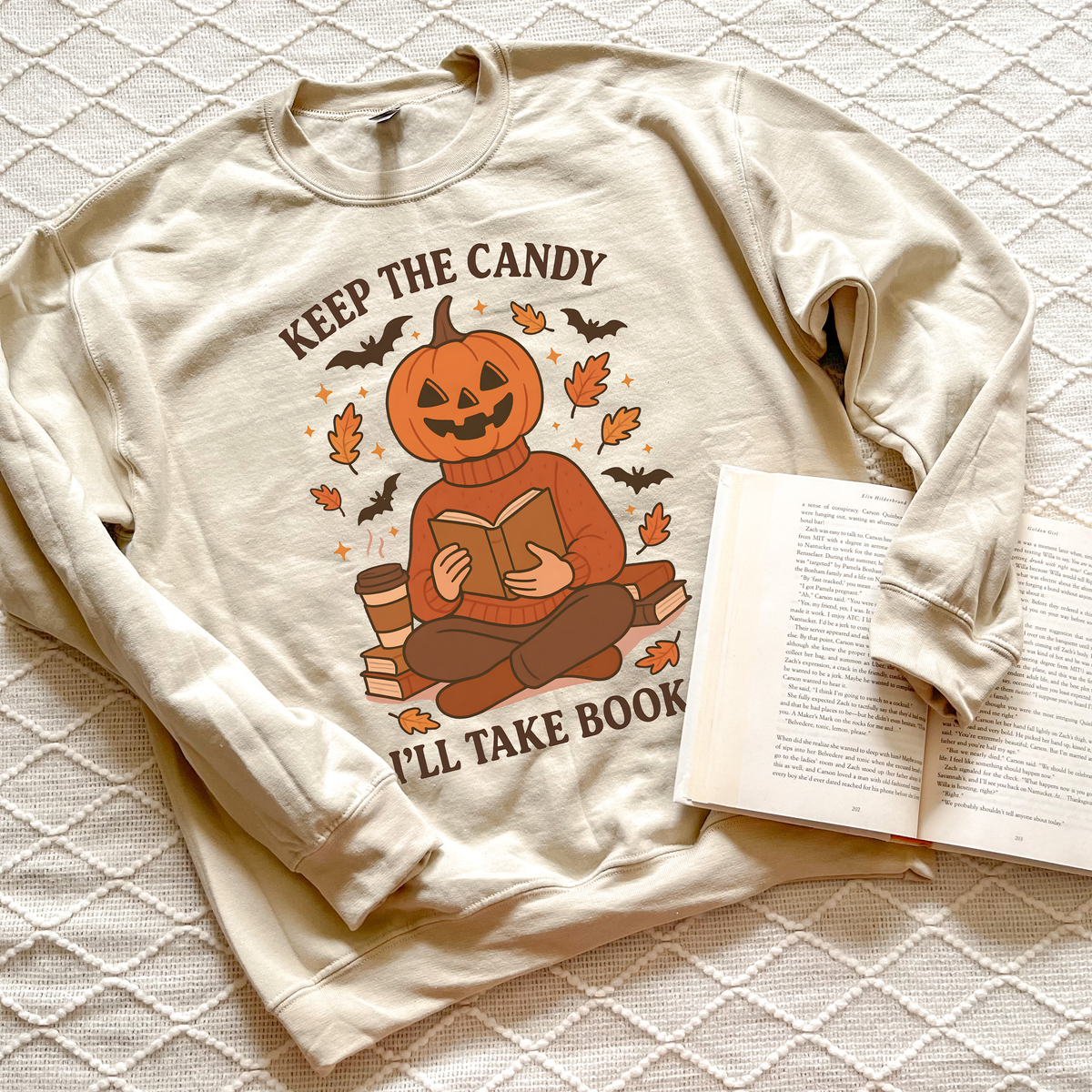 Keep the Candy, I'll Take Books Sweatshirts