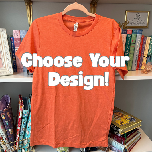 Oopsie Size S Orange T-Shirt- Pick your design!