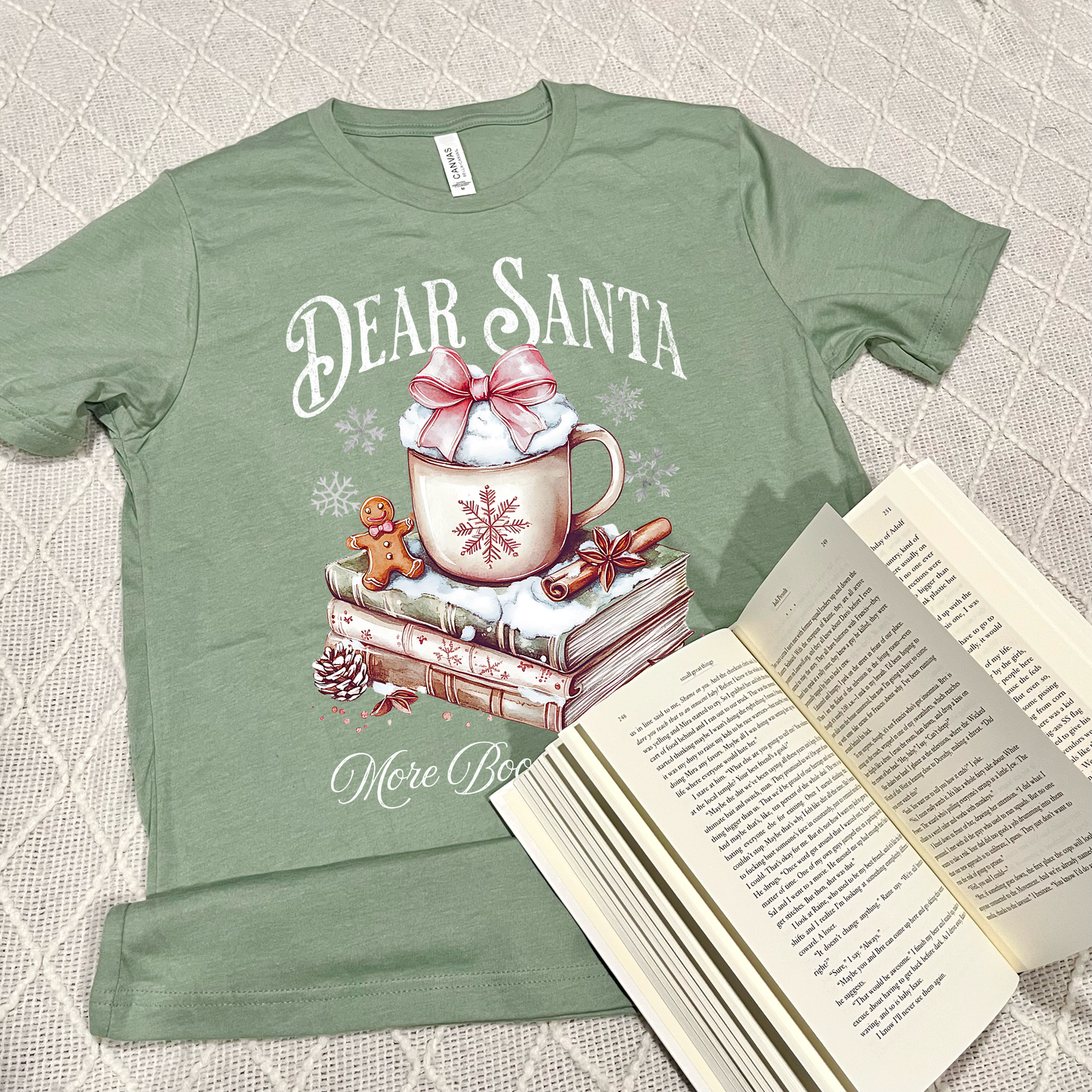 Dear Santa, More Books T-shirts
