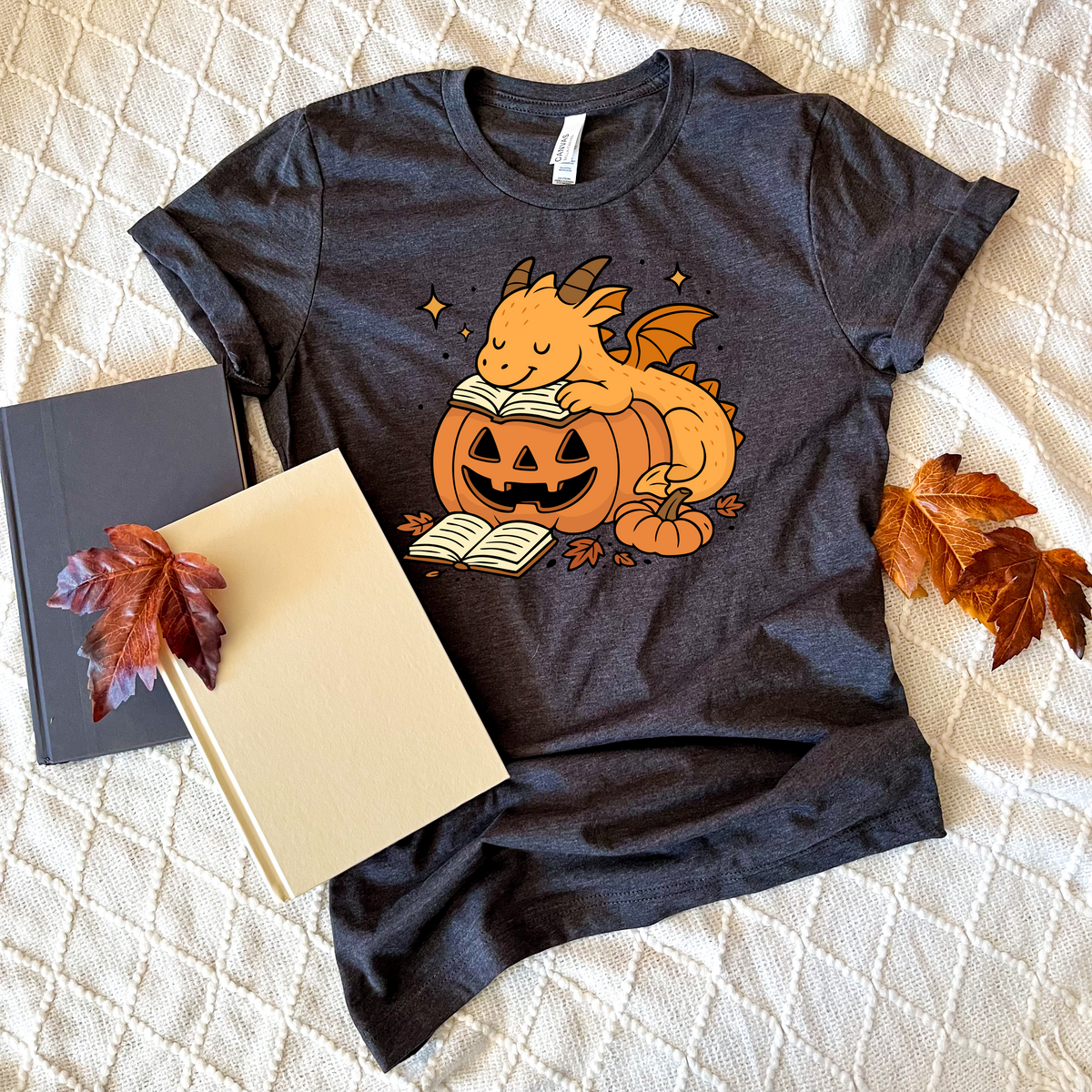 Bookish Autumn Dragon T-Shirts
