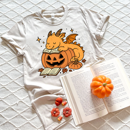 Bookish Autumn Dragon T-Shirts