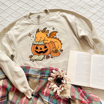 Bookish Autumn Dragon Sweatshirts
