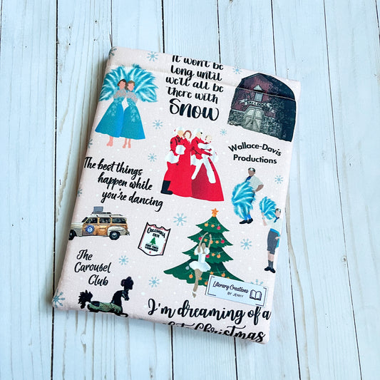 White Christmas Book Sleeve