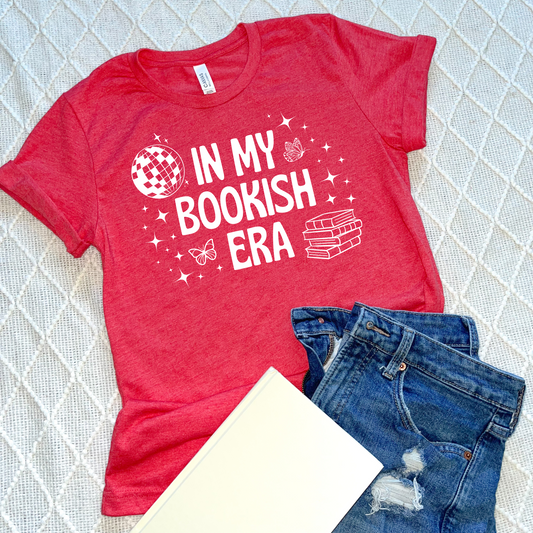 M Bookish Eras (Red) T-Shirt
