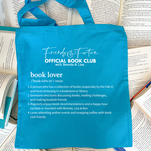 Friends and Fiction Book Lover Tote