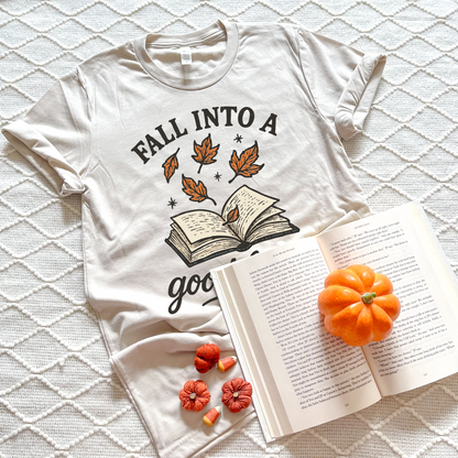 Fall Into a Good Book T-Shirts