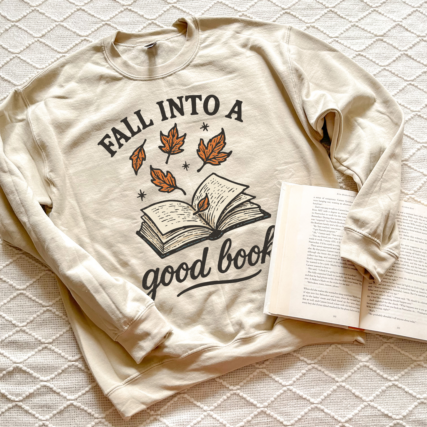 Fall Into a Good Book Sweatshirts