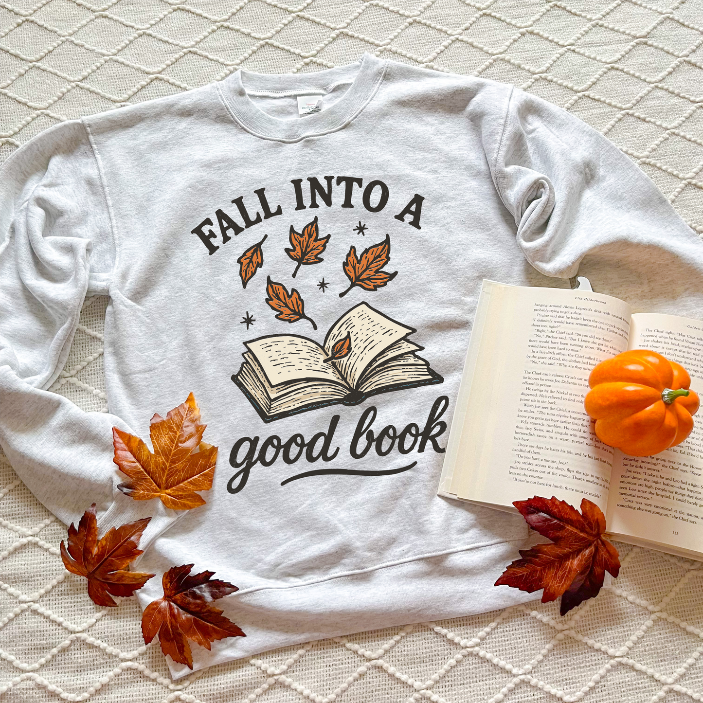 Fall Into a Good Book Sweatshirts