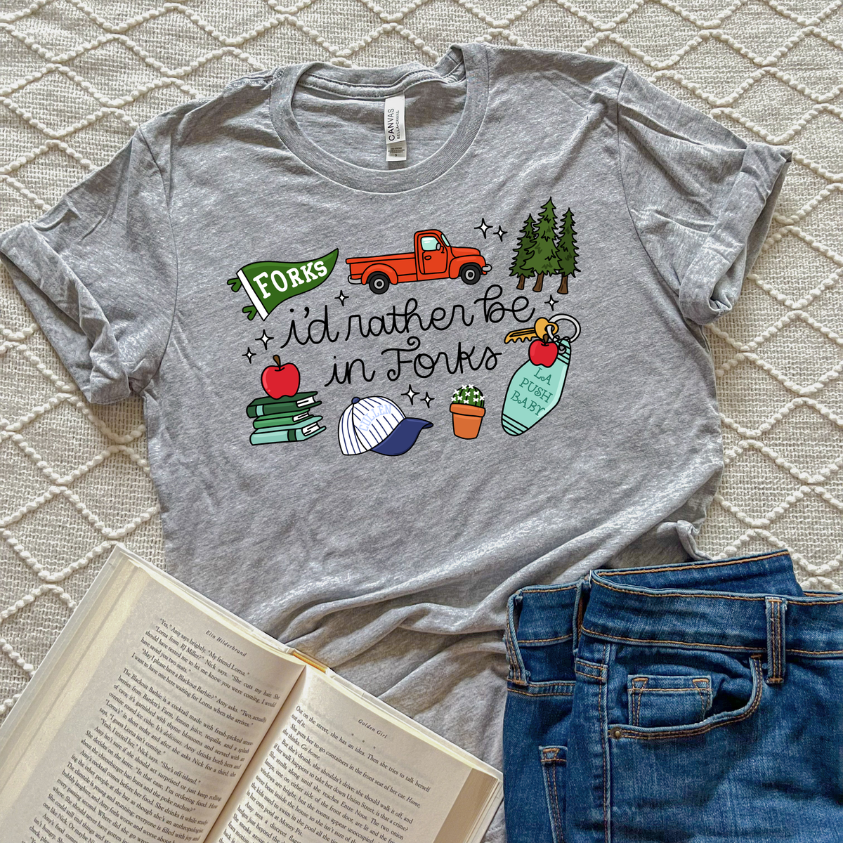 I'd Rather be in Forks T-Shirts