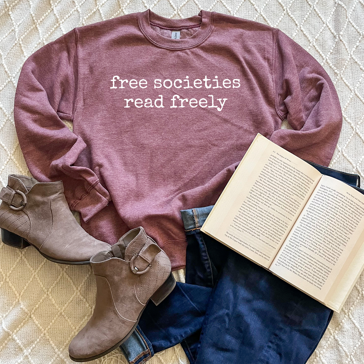 Free Societies Read Freely Sweatshirts