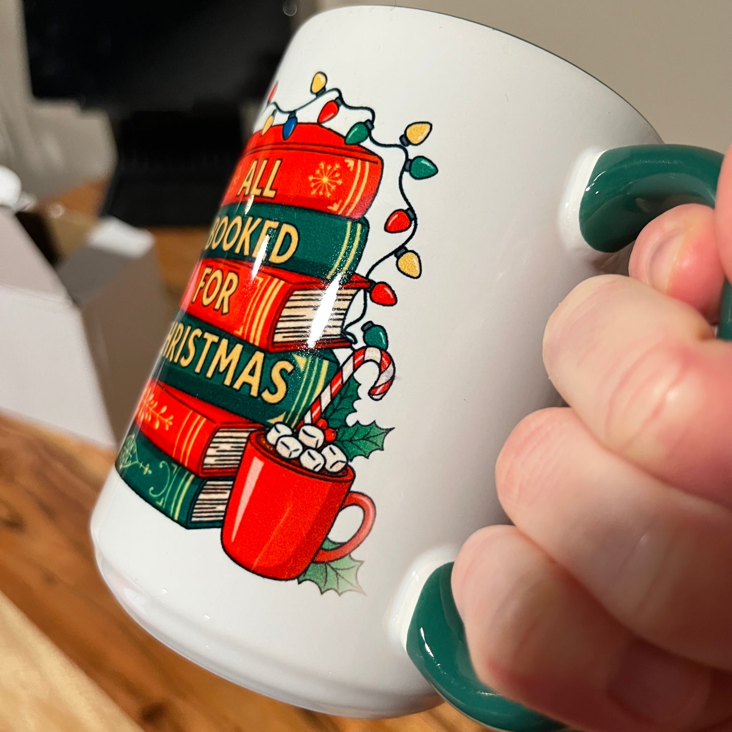 Oopsie All Booked For Christmas Mug