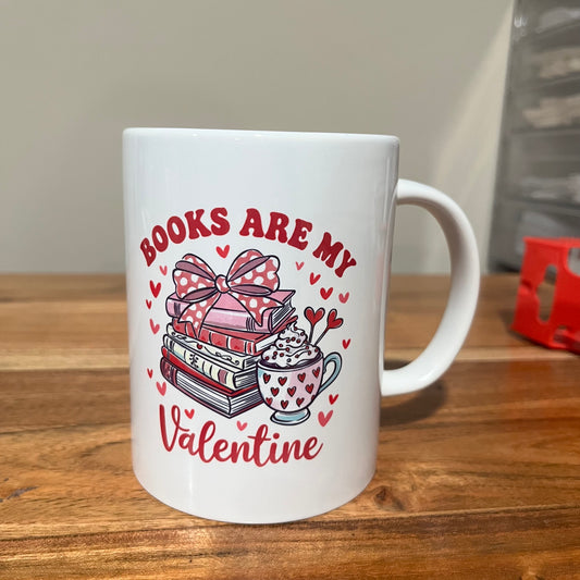 Oopsie Books are My Valentine Mug