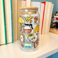 Friends Inspired Glass Cans