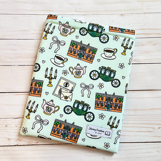 Regency Romance Inspired Book Sleeve