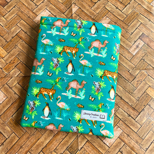 Safari Flannel Book Sleeve