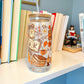 Cozy Cats Glass Cans