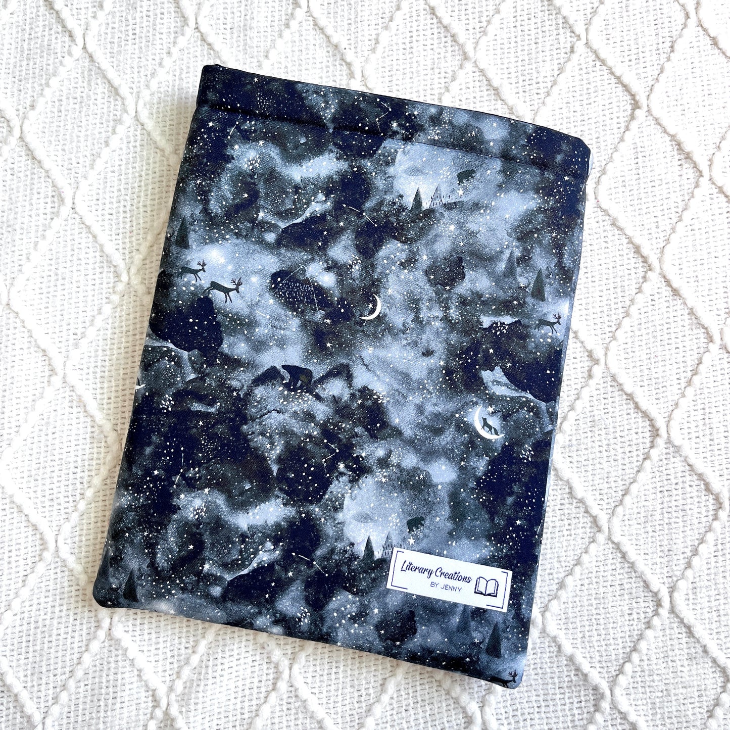 A Moody Bookish Night Book Sleeve
