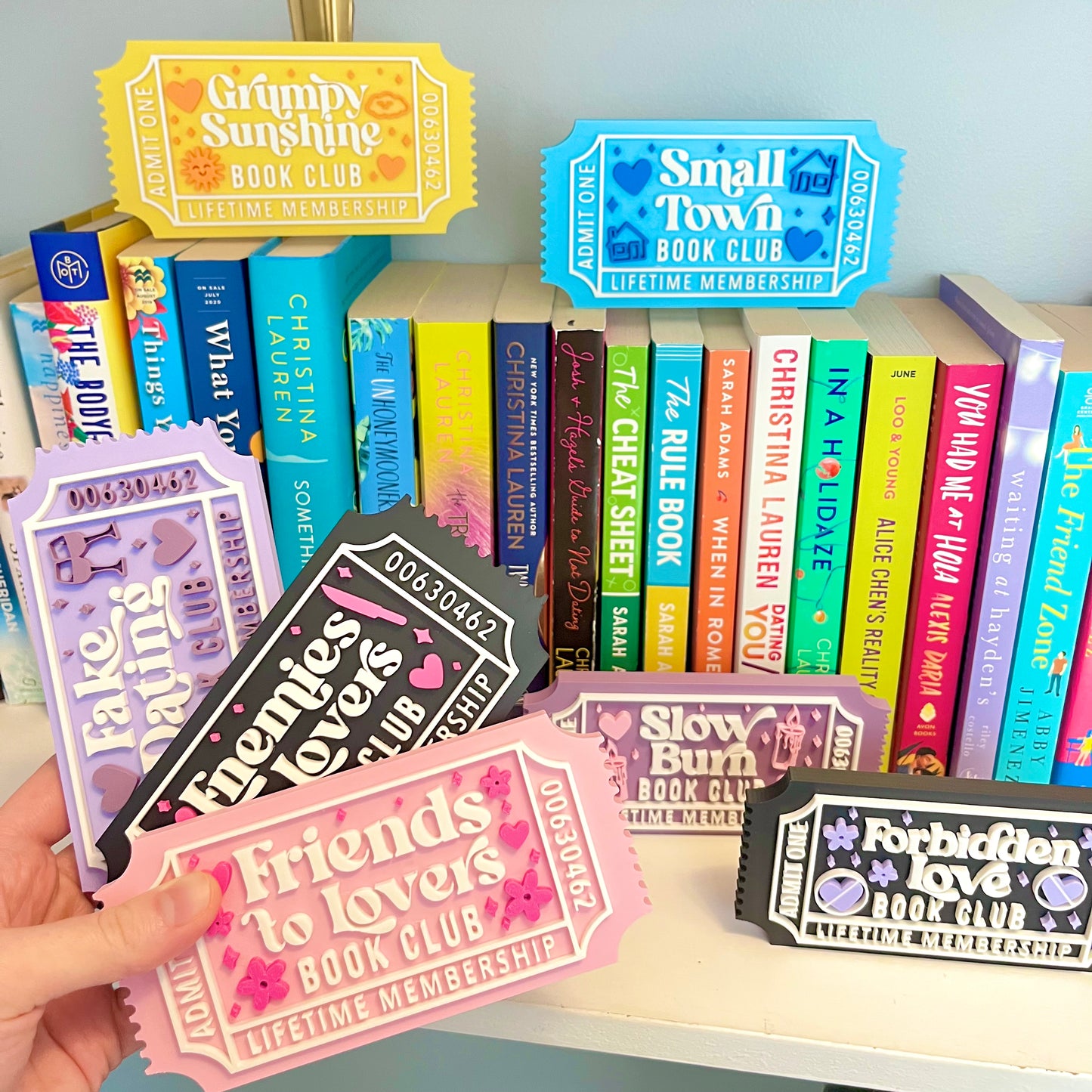 Late Night Readers Book Club Signs