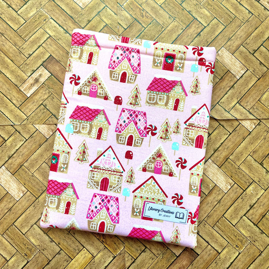 Gingerbread Village Book Sleeve
