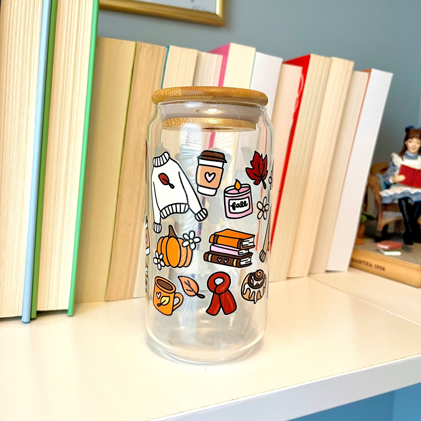 Sweater Weather Glass Cans