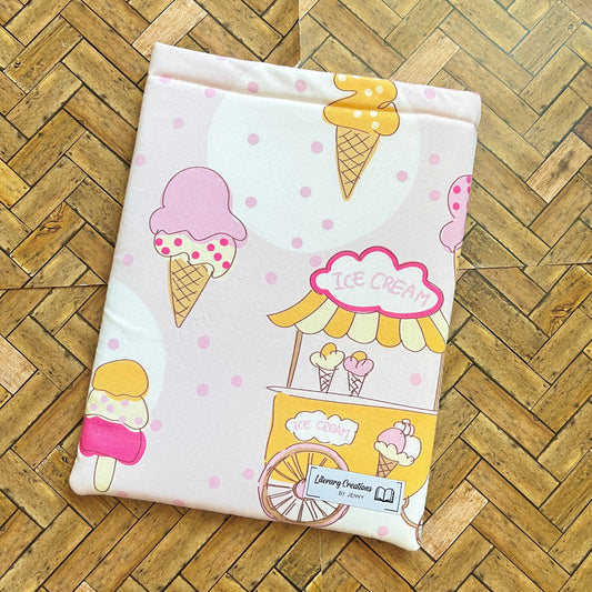 Ice Cream Cart Book Sleeve