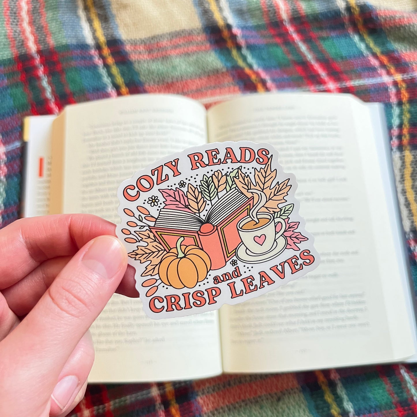 Cozy Reads Sticker