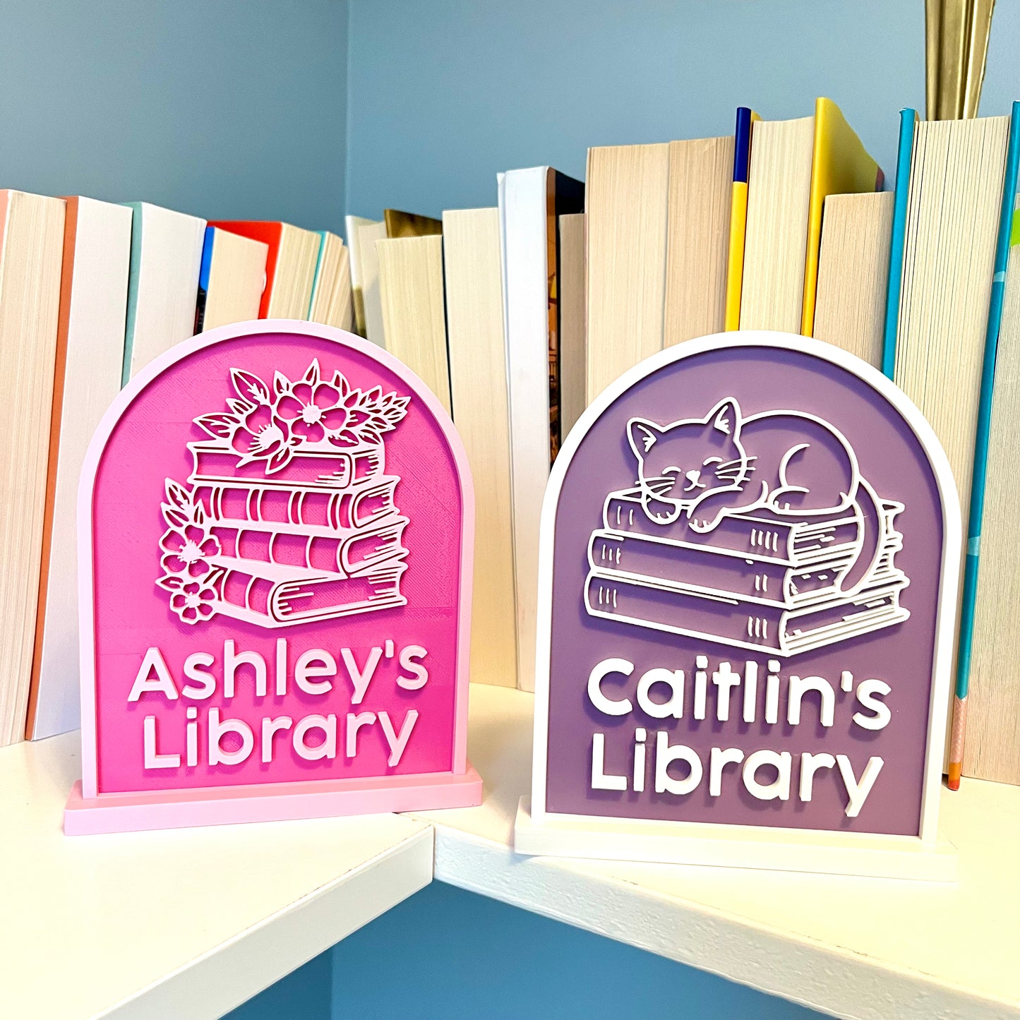 Custom Library Signs