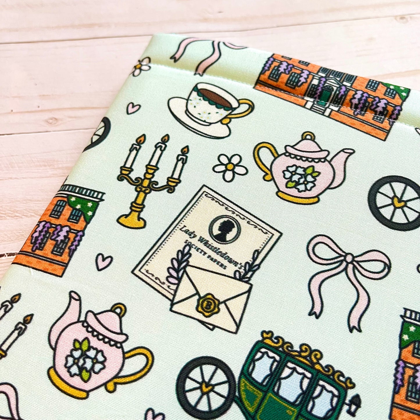 Regency Romance Inspired Book Sleeve