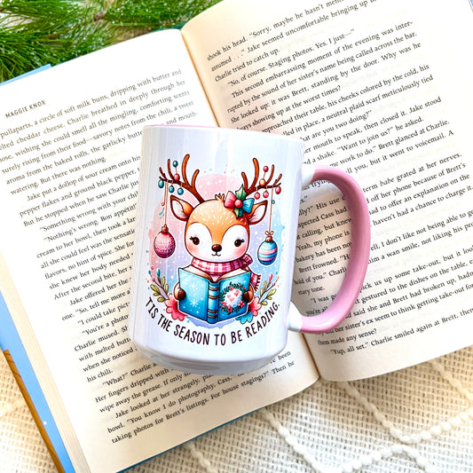 Cozy Festive Deer Mug