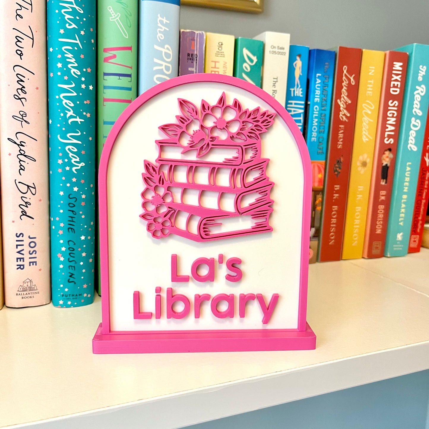 Custom Library Signs