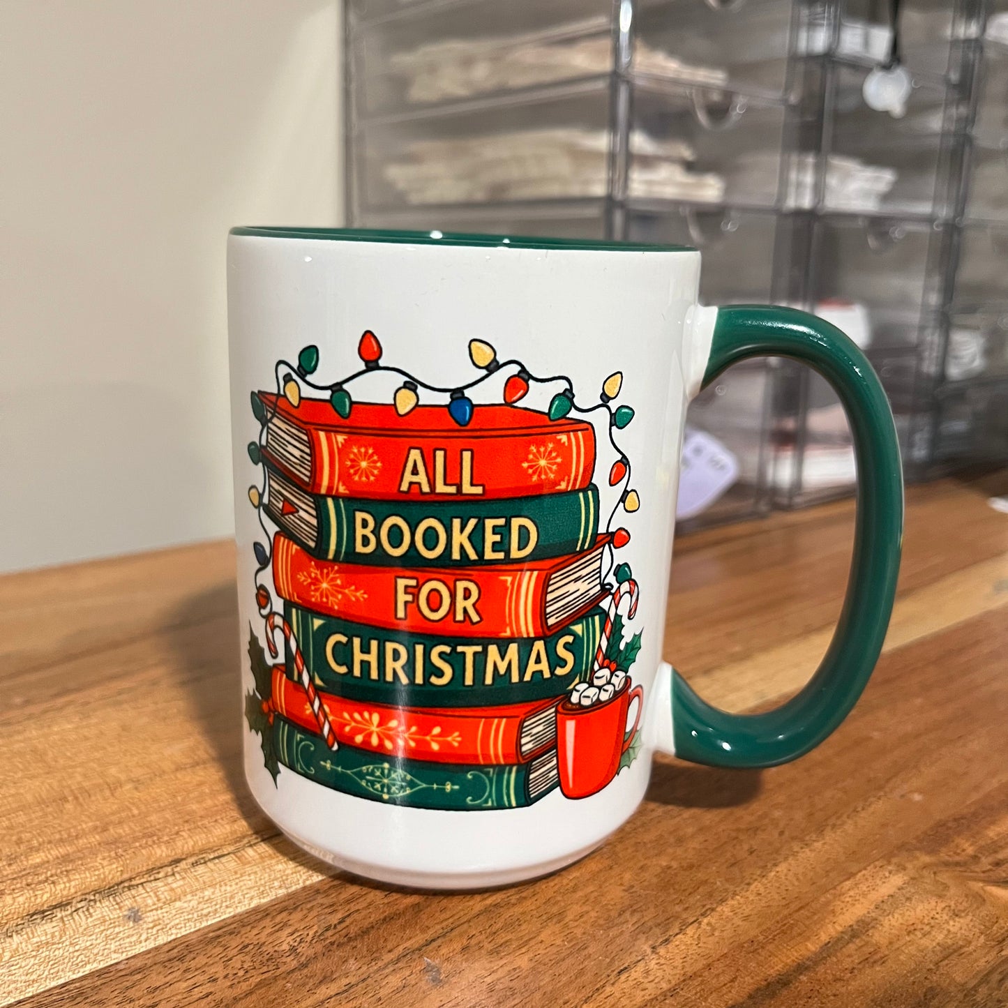 Oopsie All Booked For Christmas Mug