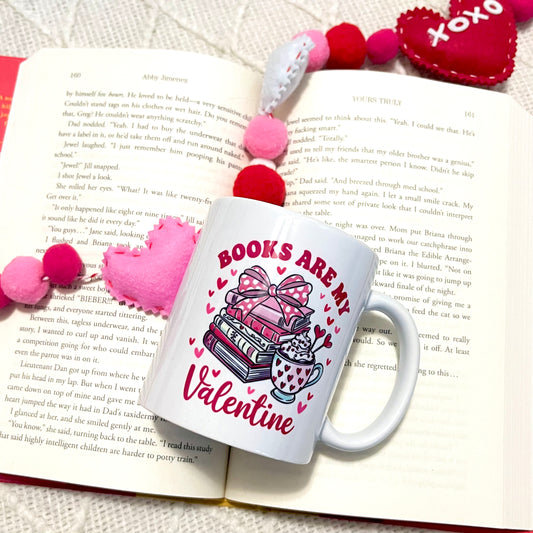 Books are my Valentine Mug