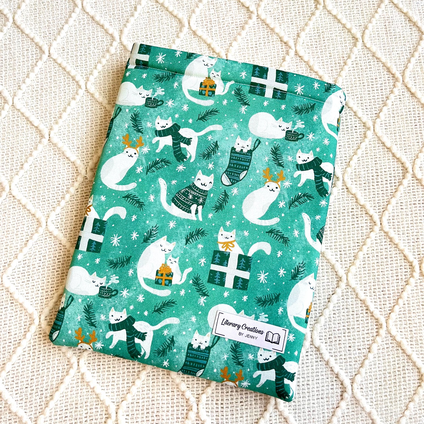 Christmas Kitties Book Sleeve